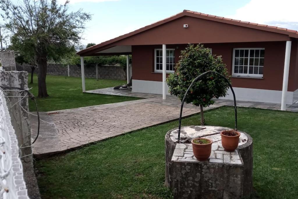 Casa En Playa Mexilloeira Villa Понтеведра Екстериор снимка